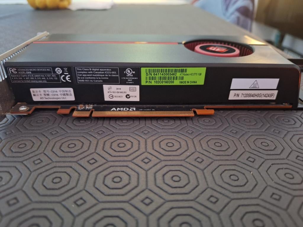 Apple Mac Pro ATI Radeon hd 5770 video card, Ophalen