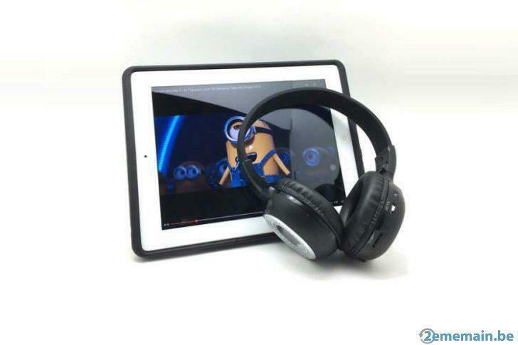 Support appuie-tête Ipad 2/3 + casque audio pour la voiture., Enlèvement ou Envoi, Neuf