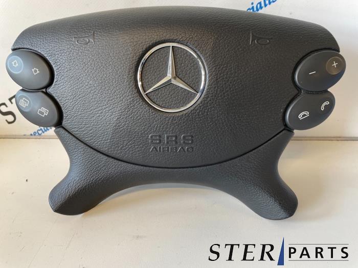 Airbag gauche (volant) d'un Mercedes SL, Enlèvement ou Envoi, 3 mois de garantie, Utilisé, Mercedes-Benz