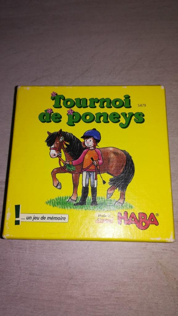 Haba - Tournoi de poneys, Trois ou quatre joueurs, Enlèvement, Utilisé, HABA