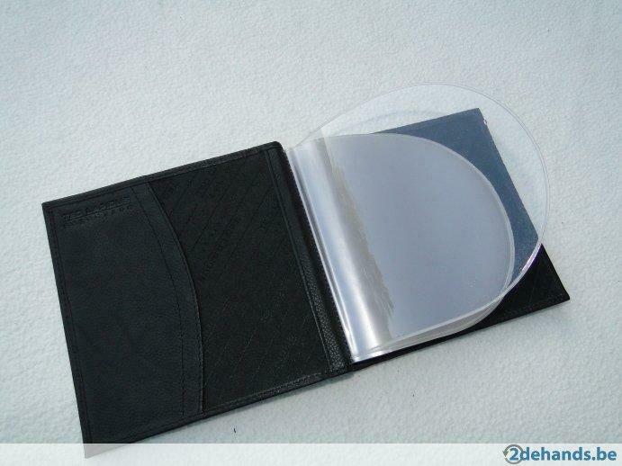 TED LAPIDUS lederen CD-CD-ROM houder (10 plastiekjes), Enlèvement ou Envoi, Neuf
