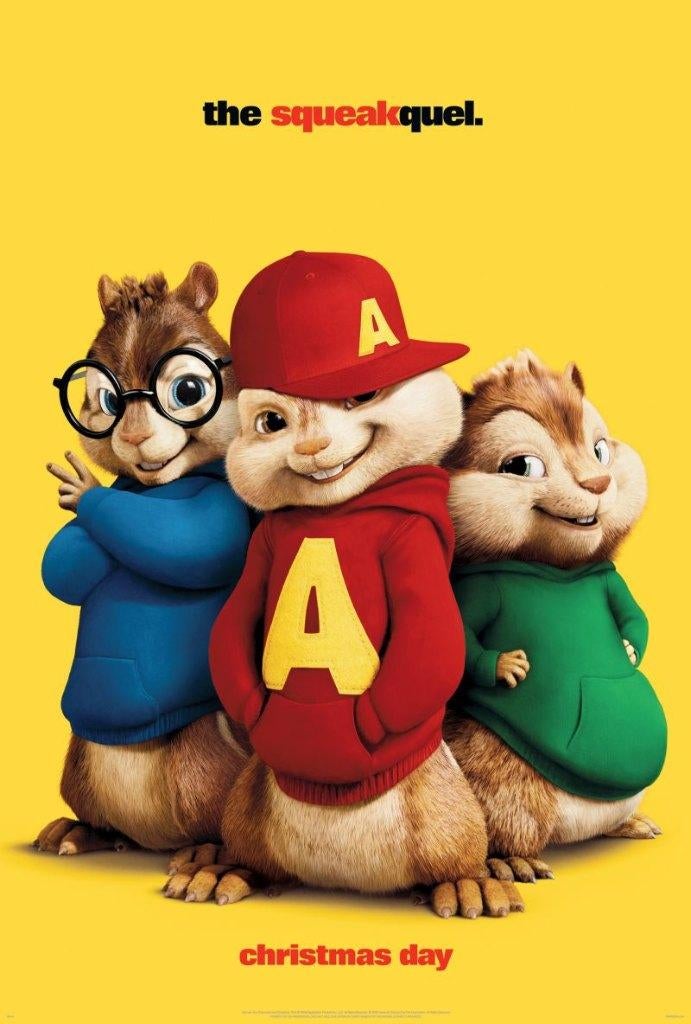 Film trailer 35mm    Alvin and the Chipmunks: The Squeakquel, Audio, Tv en Foto, Filmrollen, Ophalen of Verzenden, 35mm film