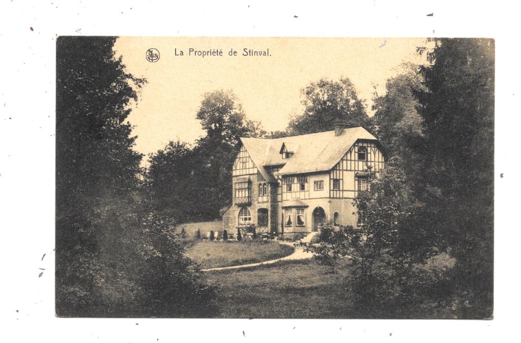 Louveigné NA6: La Propriété de Stinval, Collections, Envoi, 1920 à 1940, Affranchie, Liège