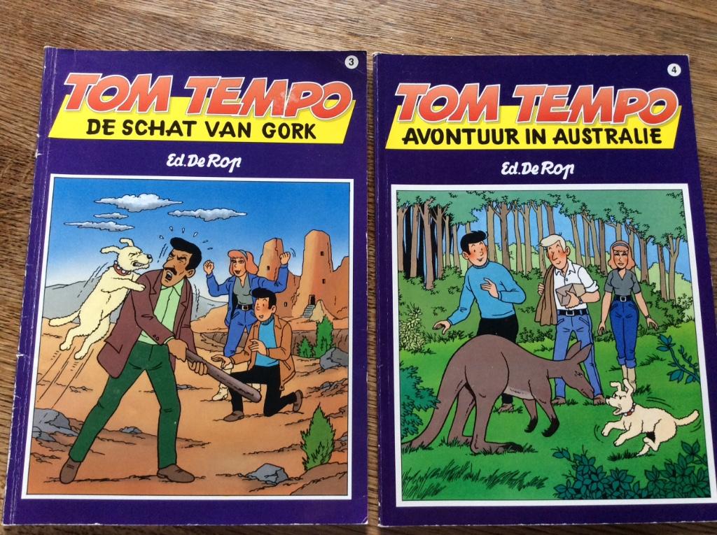 Tom Tempo, Meerdere stripboeken, Ophalen of Verzenden, Gelezen