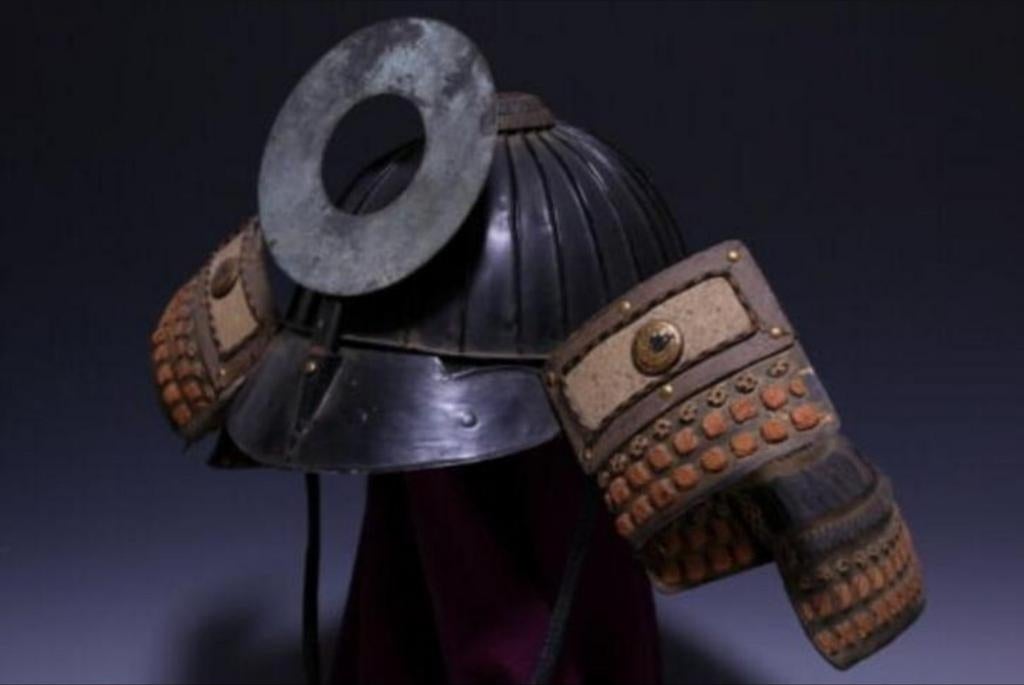 Kabuto Suji Edo 22 Ken Yoroi Samoerai Matsuba en Hanabishi, Ophalen of Verzenden, Zwaard of Sabel