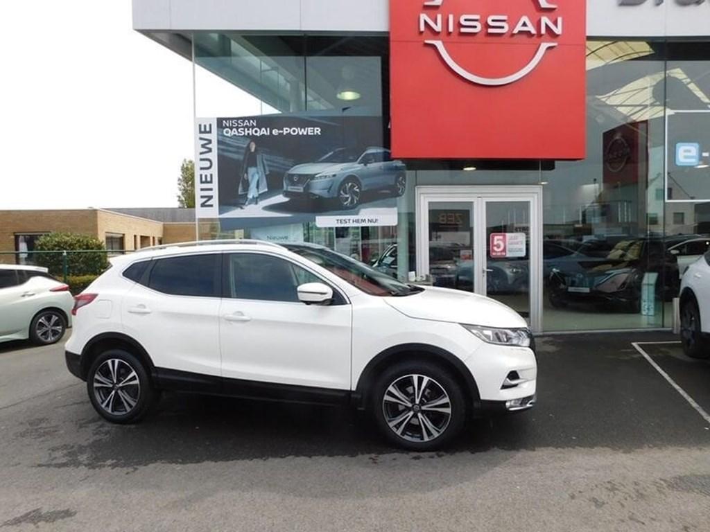 Nissan Qashqai 1.3 DIG-T N-Connecta  3 JAAR WAARBORG, Auto's, Wit, Bedrijf, SUV of Terreinwagen, 103 kW