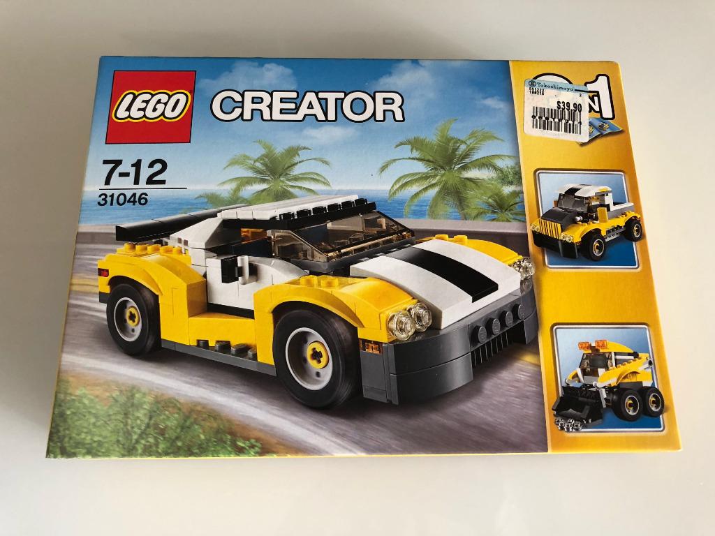 LEGO Creator Traffic 31046 Fast Car MET DOOS, Kinderen en Baby's, Speelgoed | Duplo en Lego, Zo goed als nieuw, Lego, Complete set