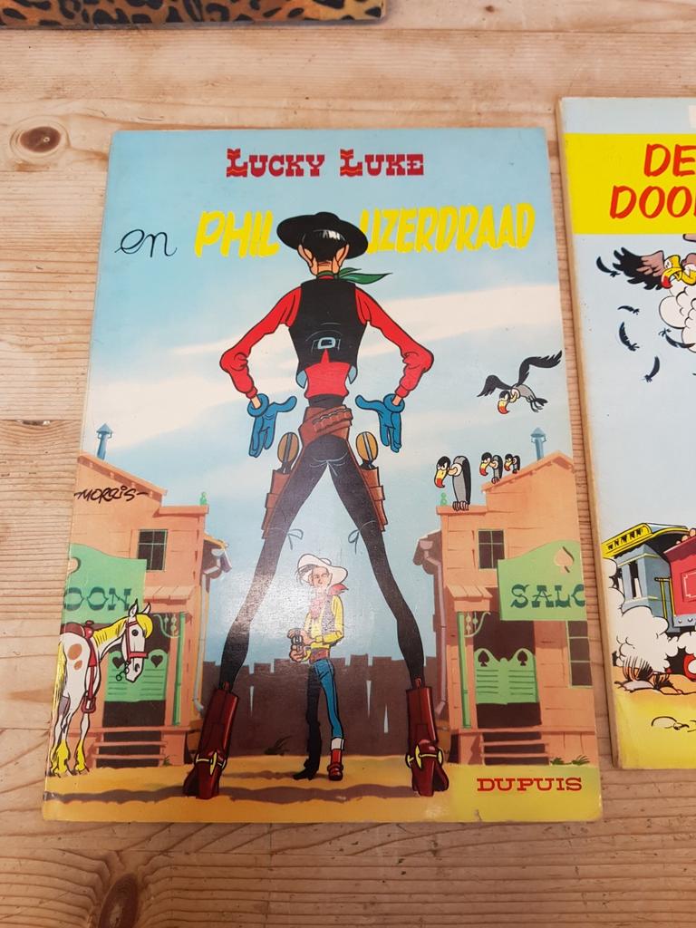 Lucky Luke 8 dupuis 3e druk 1964, Ophalen of Verzenden, Zo goed als nieuw