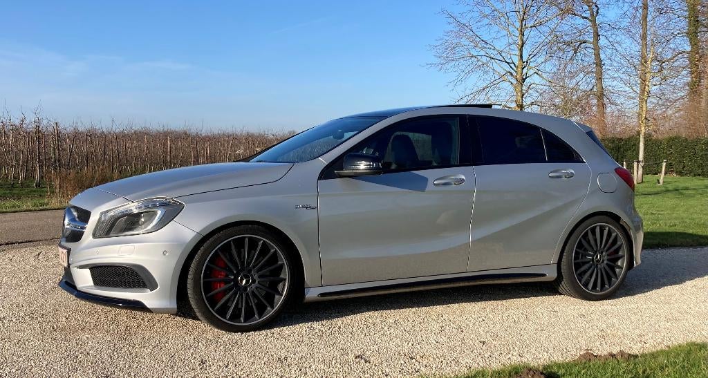Mercedes-Benz A45 AMG, Auto's, Automaat, 4 cilinders, Leder, Particulier