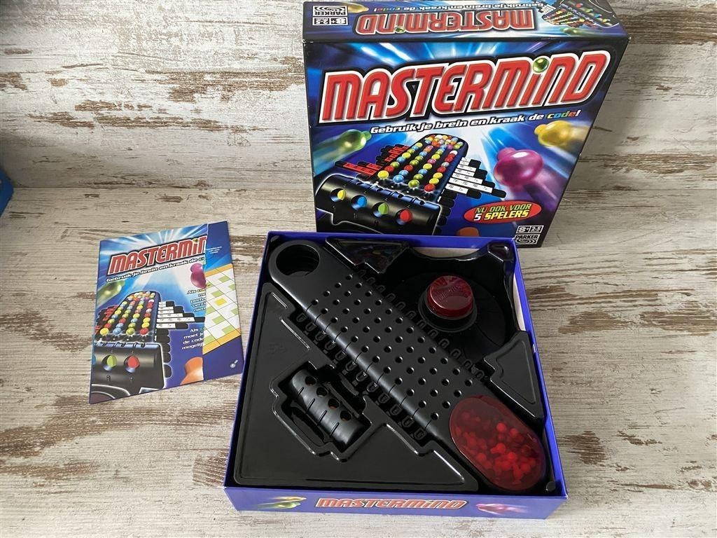 Mastermind 5 personen [s749], Hobby & Loisirs créatifs, Envoi, Comme neuf