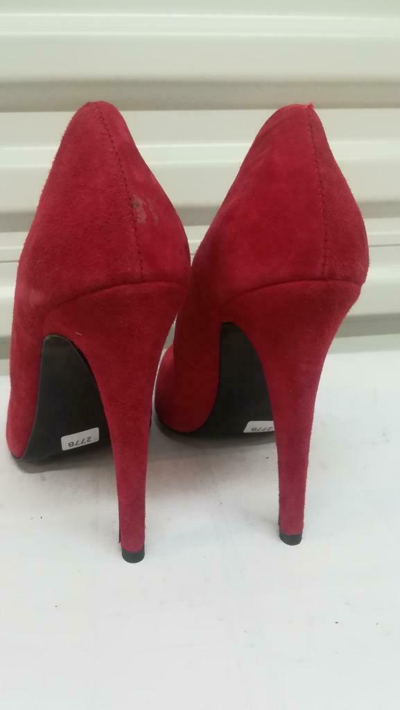 277B* MAI PIU Senza sexy escarpins rouges cuir (36), Kleding | Dames, Mai Piu Senza, Pumps, Verzenden, Nieuw