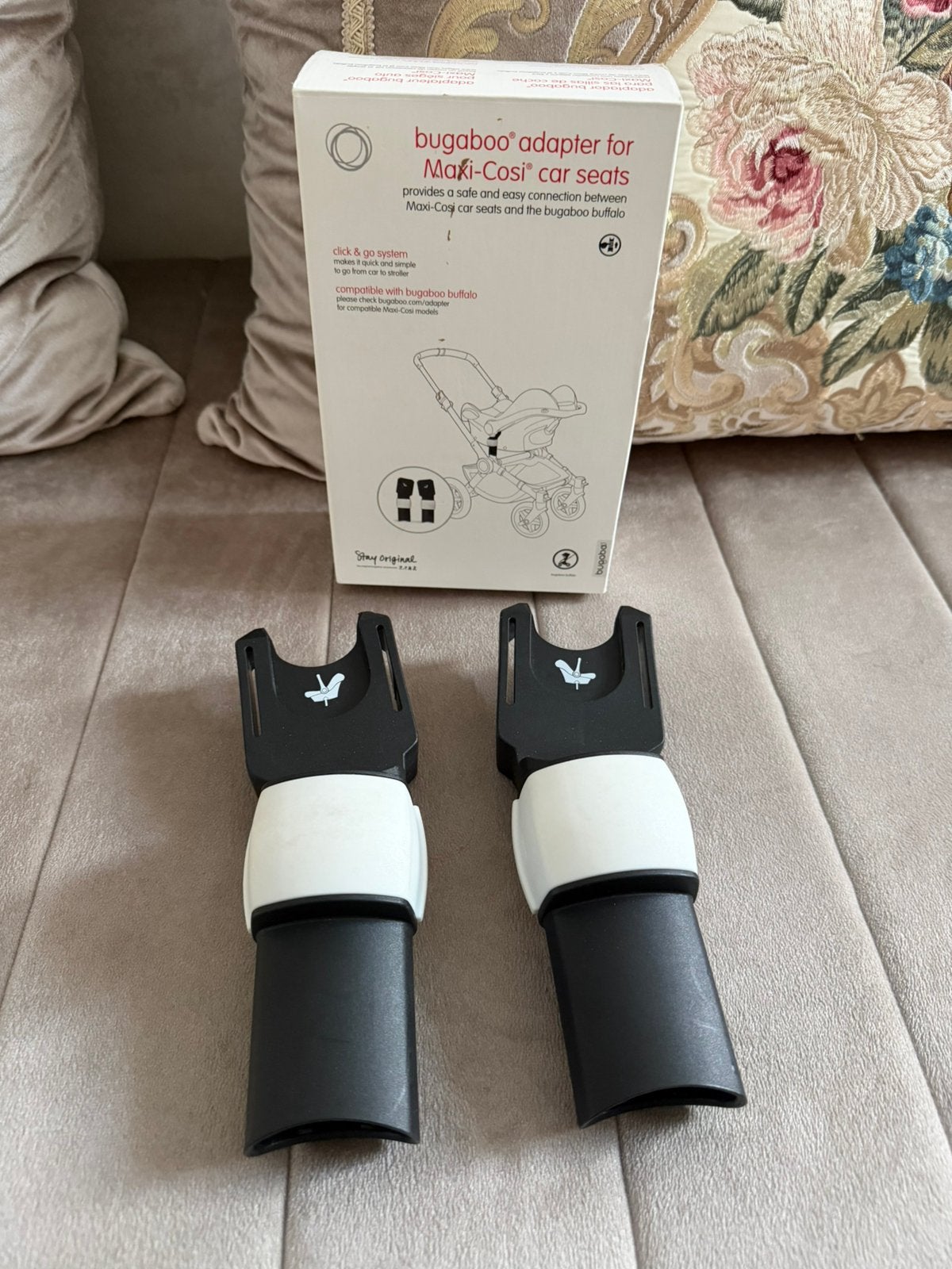 Bugaboo fox lynx Buffalo adapter adapters voor maxi cosi, Enlèvement, Comme neuf, Bugaboo