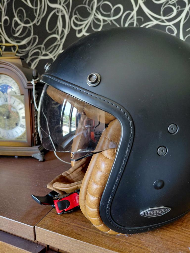 Scooter helm, Seconde main, Enlèvement ou Envoi, Autres types, Hommes