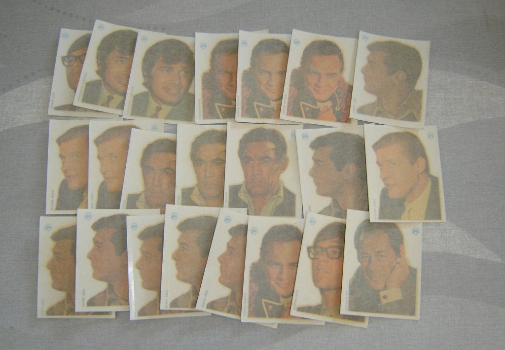 Chromos Afdrukplaatjes Artiesten lotje 22st, 1960 tot 1980, Gebruikt, Verzenden, Prent