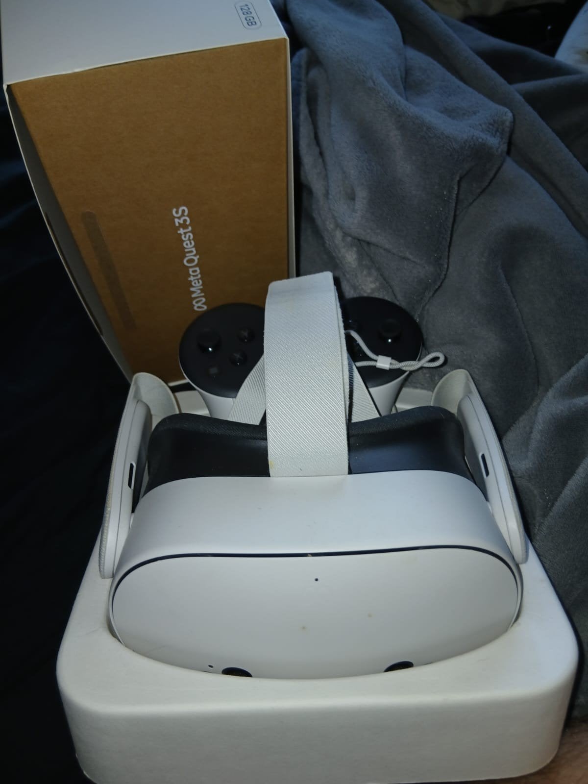 meta quest 3s te koop, Ophalen of Verzenden, Zo goed als nieuw, VR-bril, Overige platformen