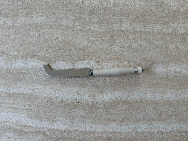 Inox kaasmes (nr5075), Nieuw, Ophalen of Verzenden, Inox of Chroom, Los bestek