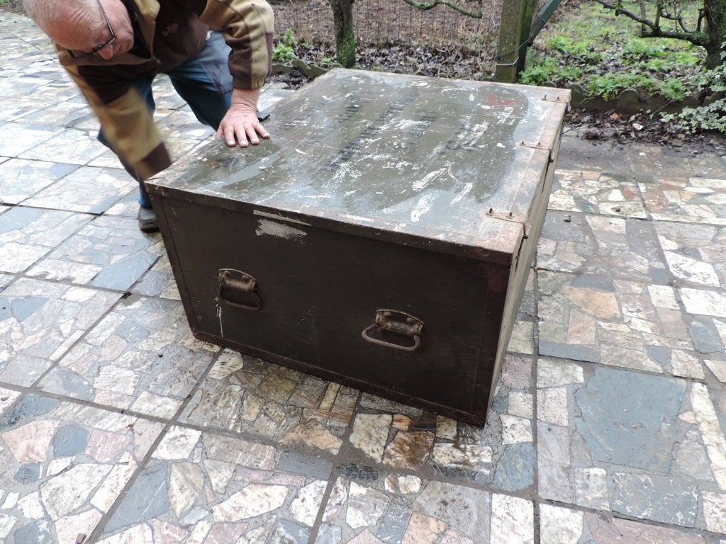 vintage houten legerkist, Ophalen, Luchtmacht, Overige typen