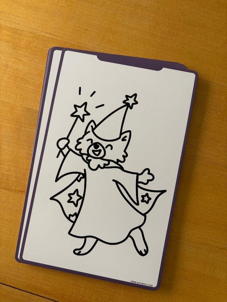 Kidiwolf 30 tekeningen Once upon a time, Ophalen of Verzenden, Nieuw, Meisje