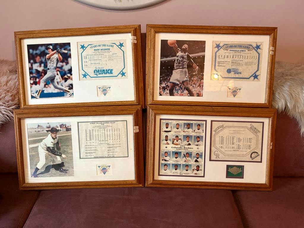 Baseball collectable, Sport en Fitness, Honkbal en Softbal, Ophalen, Zo goed als nieuw
