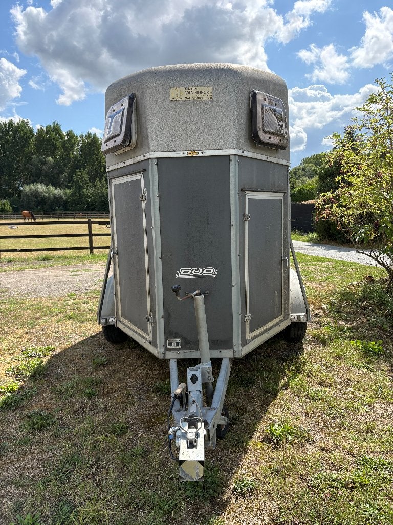 paardentrailer 2 paarden, Dieren en Toebehoren, Ophalen, Gebruikt, Polyester, 2-paards trailer