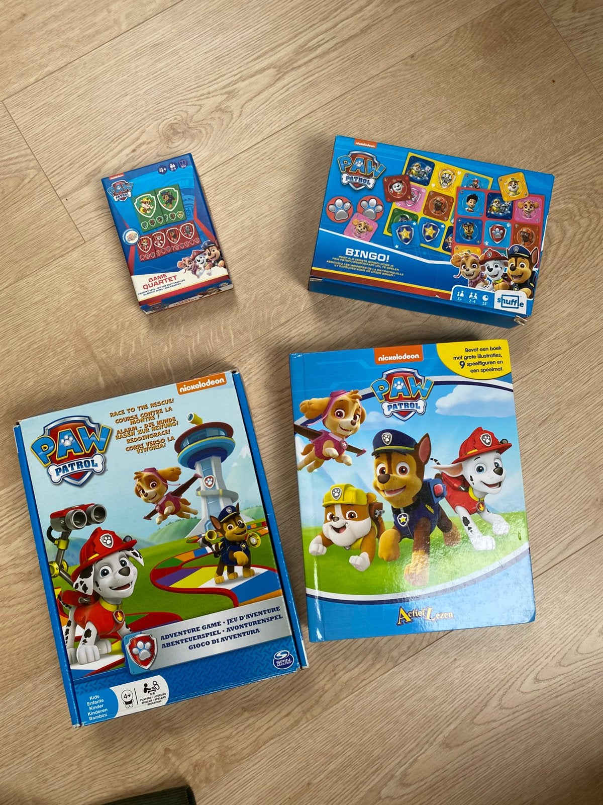 Spelletjes pauw patrol, Ophalen, Zo goed als nieuw, 2 tot 4 jaar
