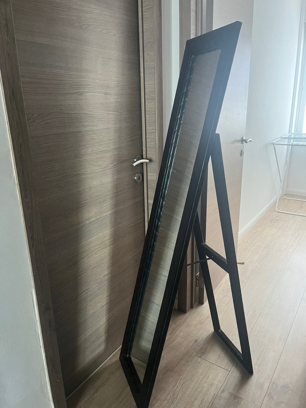 Miroir sur pied, Bricolage & Construction, Vitres, Châssis & Fenêtres, Enlèvement, Comme neuf, Moins de 80 cm, 160 cm ou plus