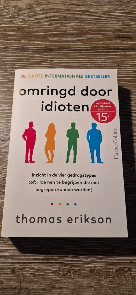 NIEUW!! Thomas Erikson - Omringd door idioten, Ophalen of Verzenden, Thomas Erikson