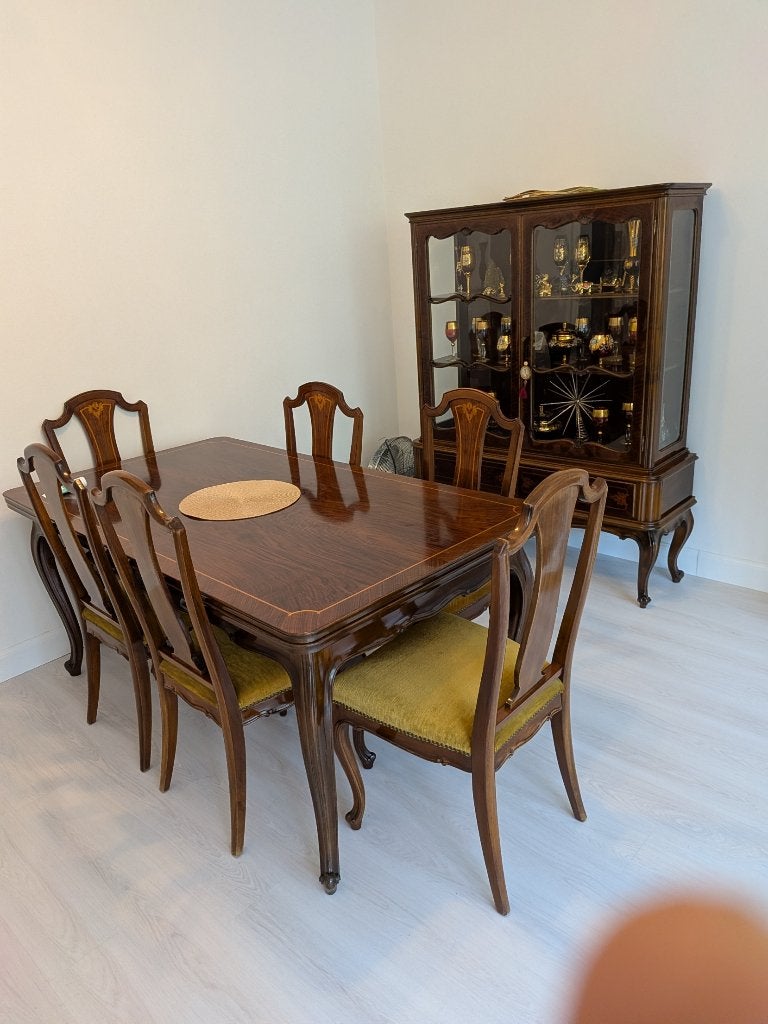 Eetkamer LOUIS XV, Ophalen
