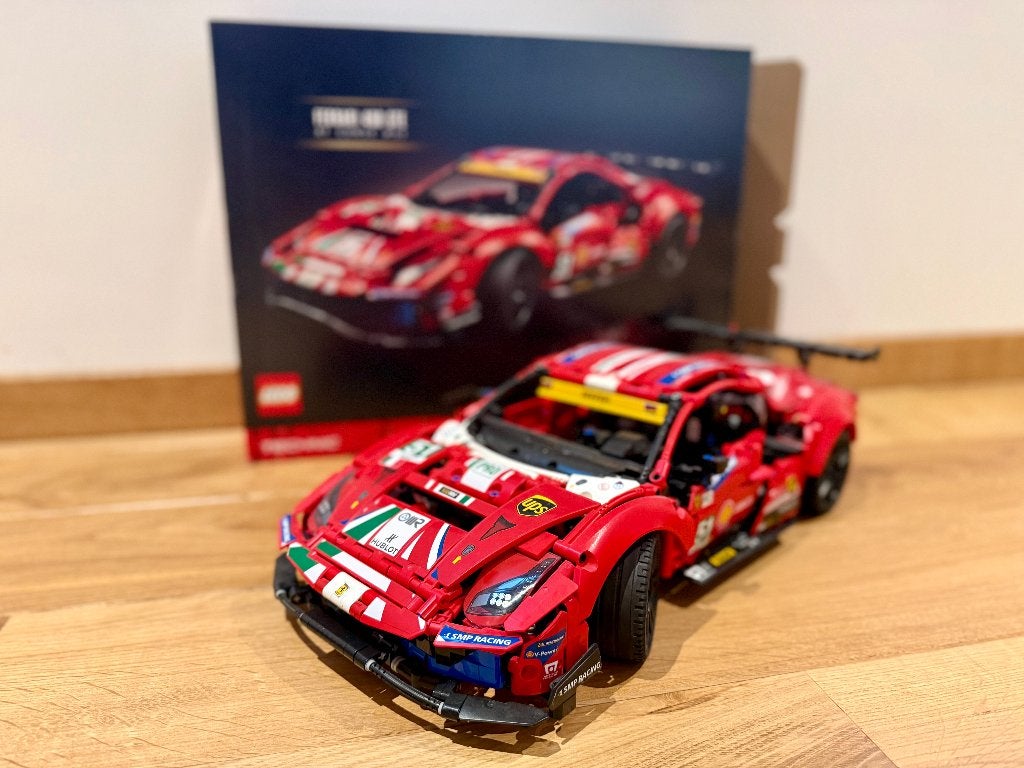 LEGO Technic 42125 - Ferrari 488 GTE “AF Corse #51”, Hobby & Loisirs créatifs, Enlèvement ou Envoi, Comme neuf, Voiture, Autres marques