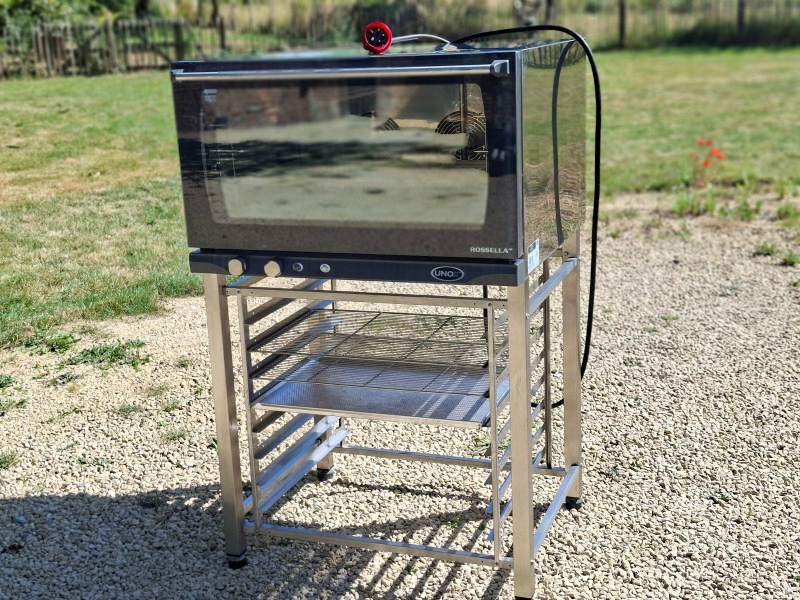 Ensemble complet four professionnel UNOX +socle+grilles.TOP, Enlèvement