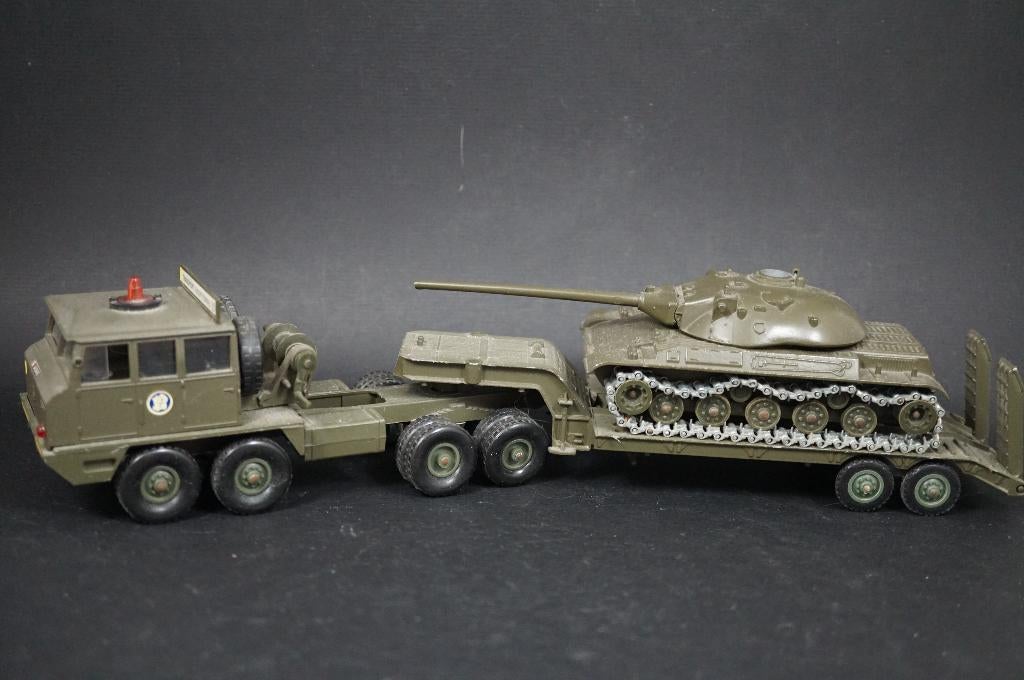 Solido Berliet T12 Tank transporter - 1/50 - TOP, Ophalen of Verzenden