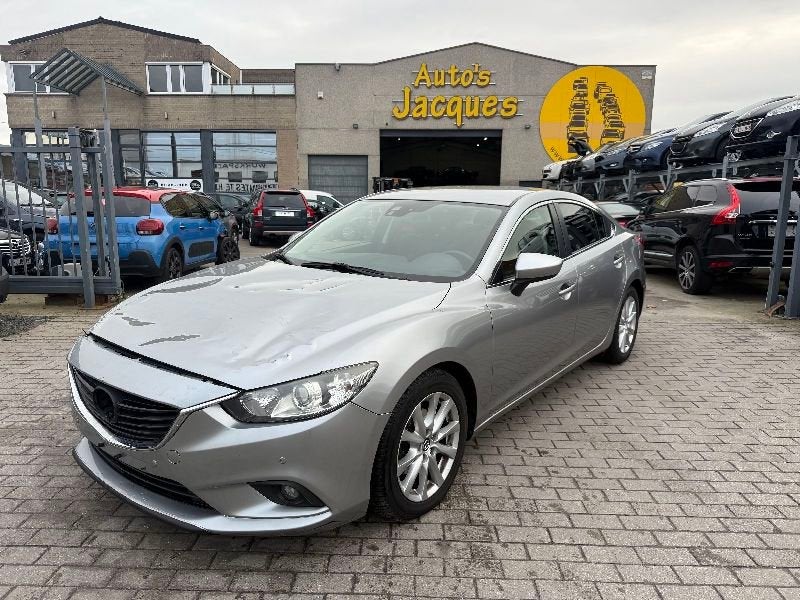 MAZDA 6 2.2 D SKYACTIVE DIESEL 03/15, Cruise Control, Bedrijf, Zilver of Grijs, Te koop