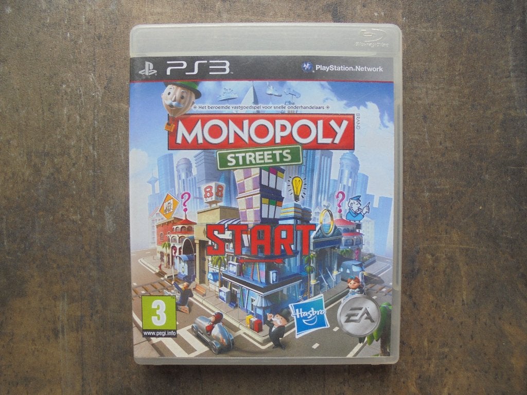 Monopoly Streets voor PS3 (zie foto's), Puzzel en Educatief, Gebruikt, Ophalen of Verzenden, 3 spelers of meer