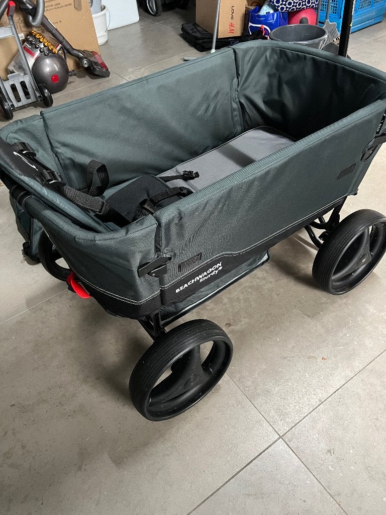 Bolderkar beachwagon Sturdy + accesoires, Ophalen, Opvouwbaar, Zo goed als nieuw