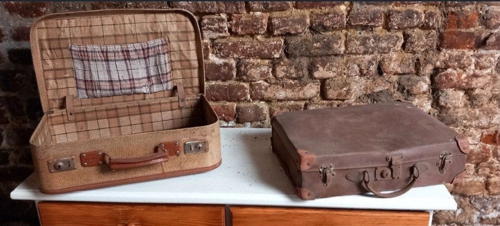 Ancienne valise vintage, Bijoux, Sacs & Beauté, Valises, Enlèvement, Utilisé