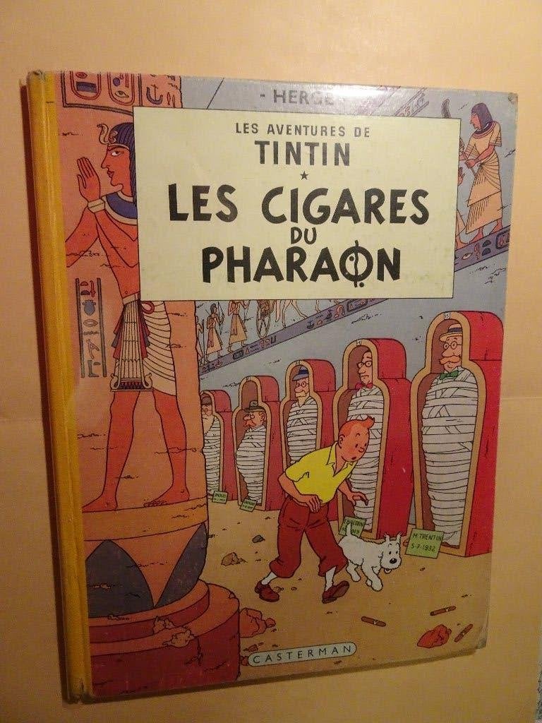 BD Kuifje - Sigaren van de farao (EO Française), Boeken, Gelezen, Eén stripboek, Ophalen of Verzenden, Hergé