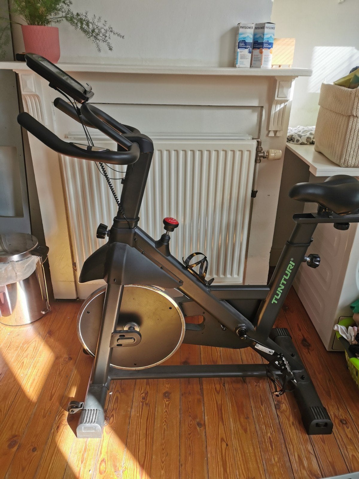 Tunturi cardio fit - hometrainer - zo goed als nieuw, Ophalen, Hometrainer