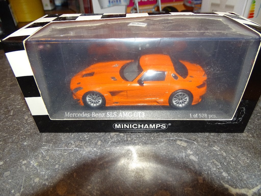 Minichamps Mercedes SLS AMG GT3 (1 of 528 pc) 1/43, Enlèvement ou Envoi, Neuf, Voiture, MiniChamps