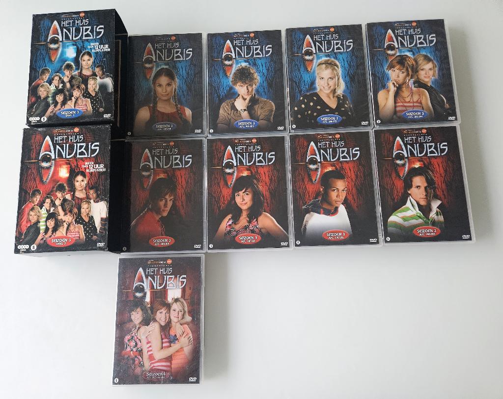 Het huis Anubis:seiz1 ,2,3,4 +Vijf magische zwaard 1+3 films, CD & DVD, DVD | Enfants & Jeunesse, Enlèvement ou Envoi