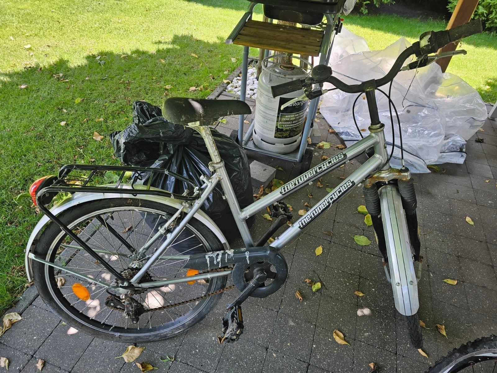 Kinderfiets, Ophalen