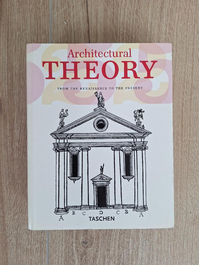 Boek 'Architectural Theory' (Taschen), Boeken, Kunst en Cultuur | Architectuur, Gelezen, Taschen, Ophalen of Verzenden, Architectuur algemeen