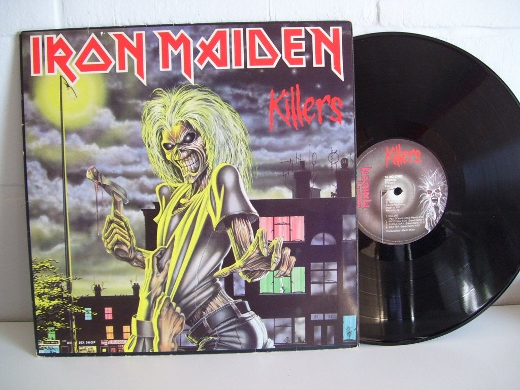 IRON MAIDEN  killers, Heavy metal, Enlèvement ou Envoi, Comme neuf, Avec pochette intérieure