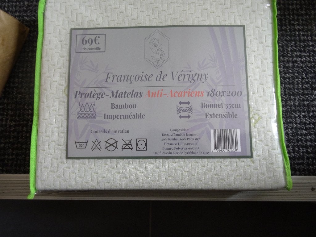 protège matelas en bambou, Neuf, Garçon ou Fille, Beige, Enlèvement