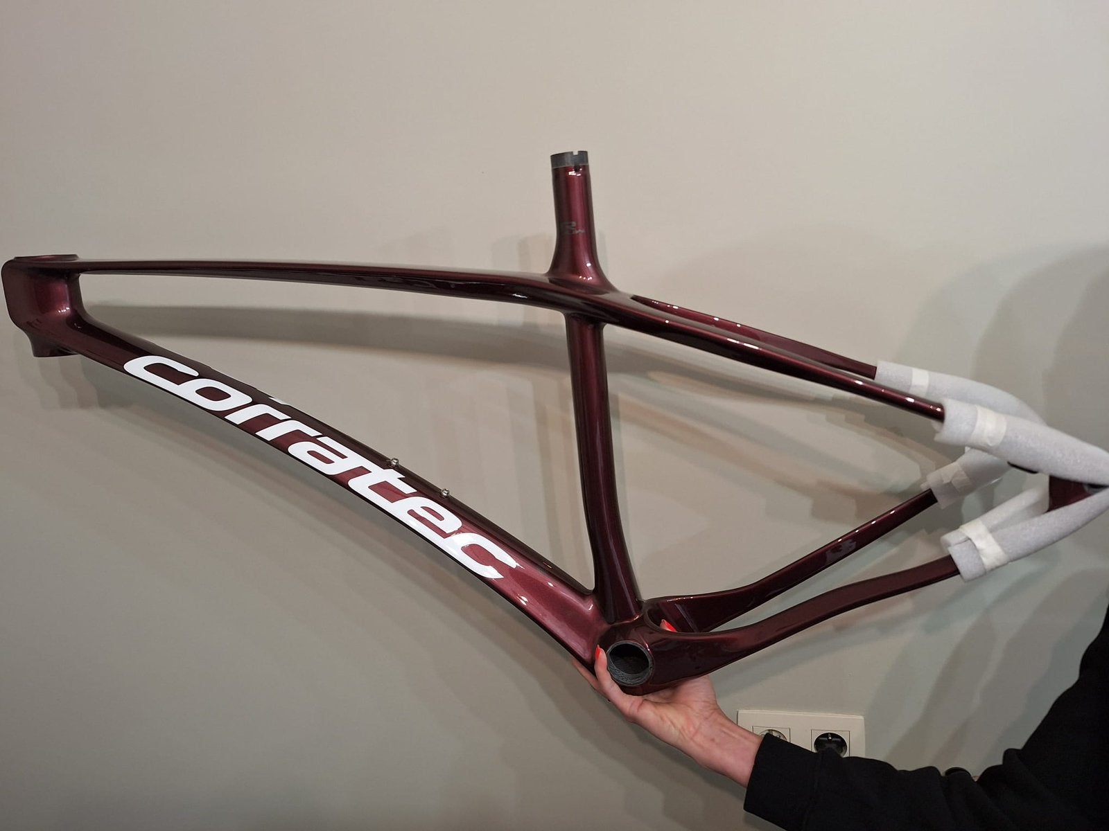 Carbon corratec kader, Ophalen, Nieuw
