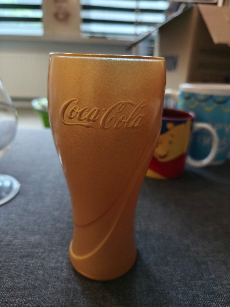 Coca Cola glazen, Enlèvement, Comme neuf, Verre à soda