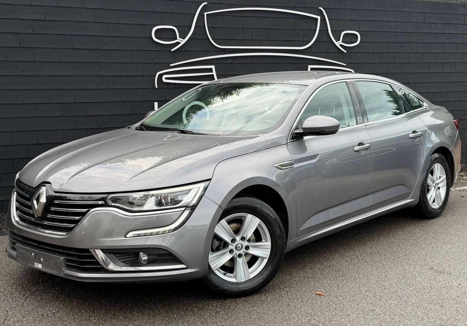 Renault Talisman 1.6 dCi+NAVI+AIRCO+JANTES+EURO 6B, Autos, Renault, Argent ou Gris, Achat, Entreprise, Boîte manuelle