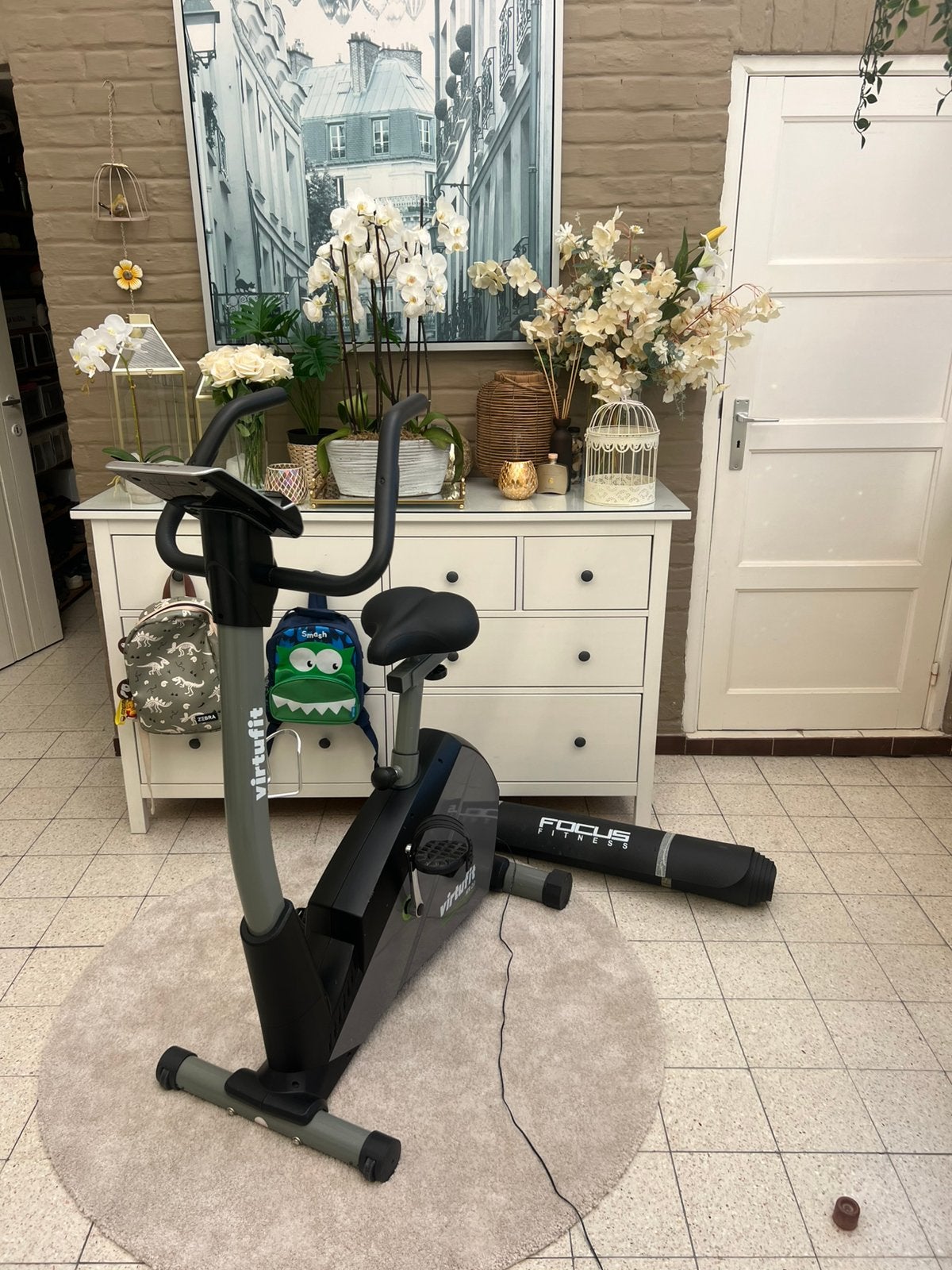 Hometrainer virtufit 2.0, Sport en Fitness, Ophalen, Zo goed als nieuw, Hometrainer