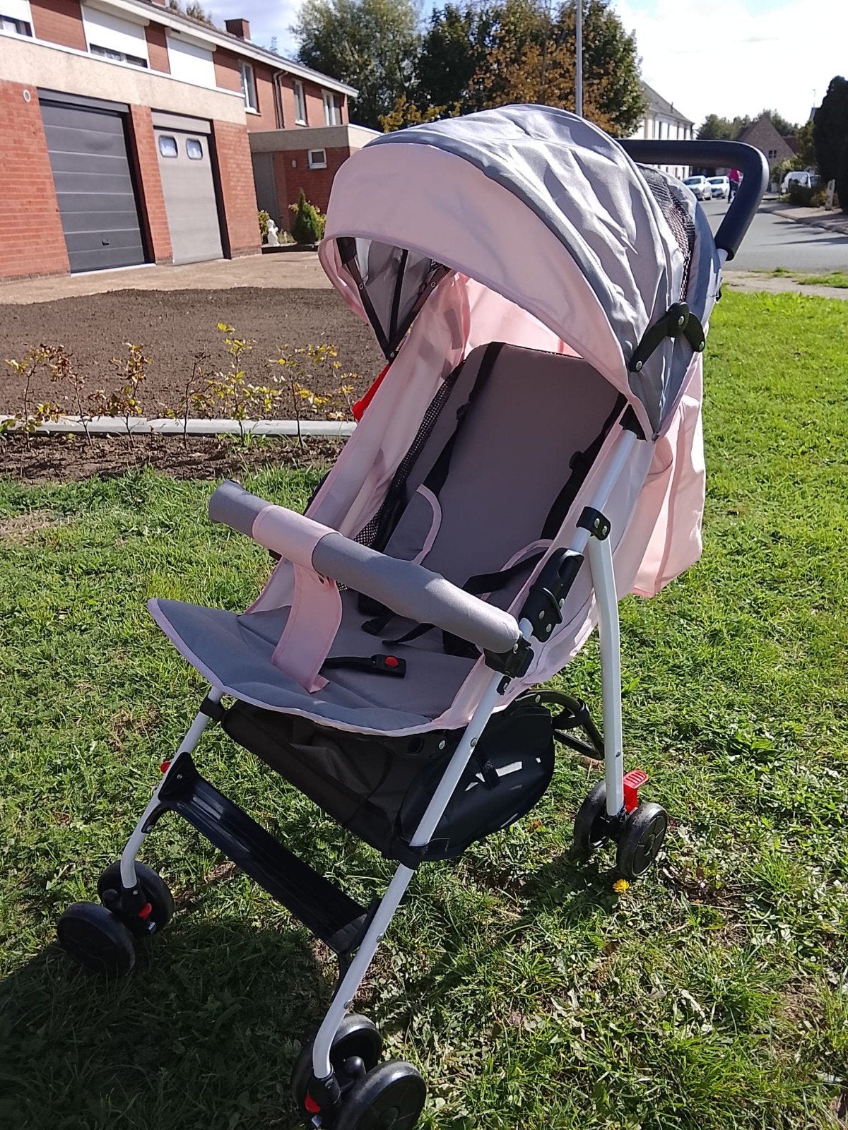 belle poussette rose pratique, Enfants & Bébés, Neuf, Autres marques, Dossier réglable, Enlèvement