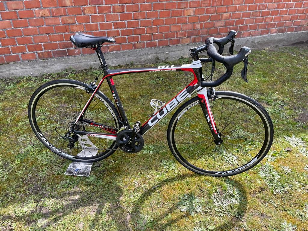 Carbon koersfiets, Enlèvement, Comme neuf