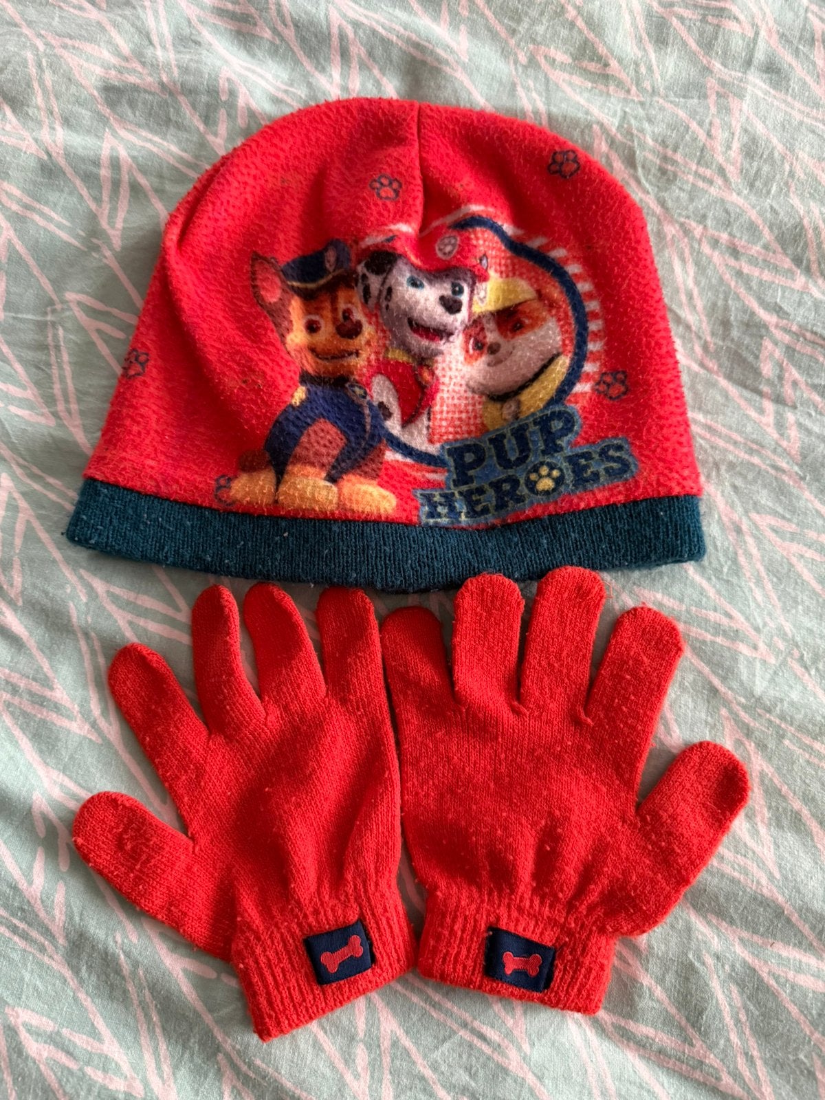 Muts en handschoenen Paw Patrol, Kinderen en Baby's, Setje, 110 t/m 116, Jongen of Meisje, Ophalen of Verzenden